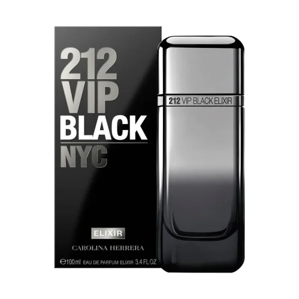 CAROLINA HERRERA - 212 VIP BLACK ELIXIR EDP - 100ML