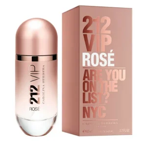 212 VIP ROSÉ EDP NS 80ML CAROLINA HERRERA - 212 VIP ROSÉ EDP NS - 80ML