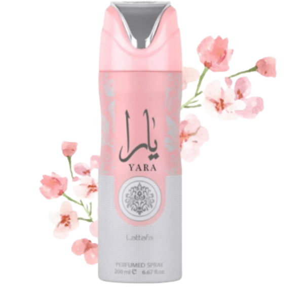 LATTAFA - BODY SPRAY LATTAFA YARA - 200 ML